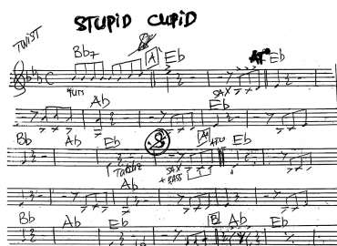 Stupid Cupid sheet
