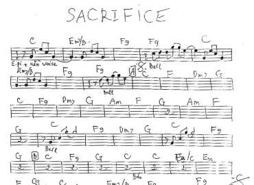 Sacrifice sheet