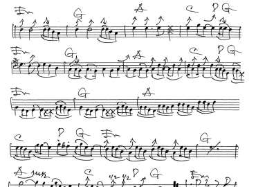 Secret Agent Man sheet