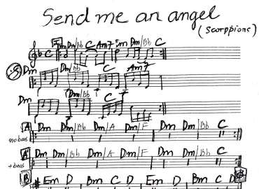 Send Me An Angel sheet