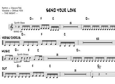 Send Your Love sheet