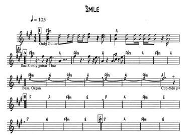 Smile sheet