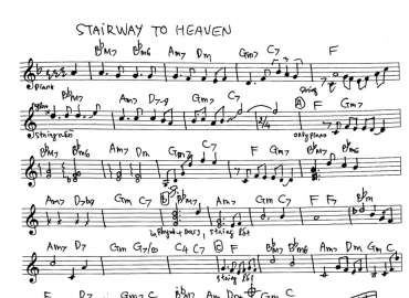 Stairway To Heaven sheet