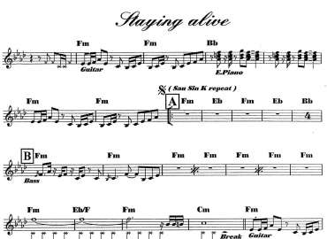 Staying A Live sheet