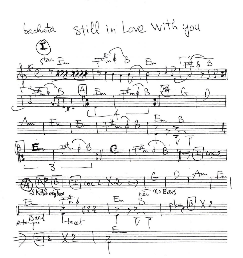 Still In Love With You sheet