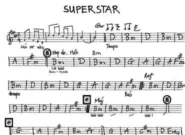 Superstrar sheet