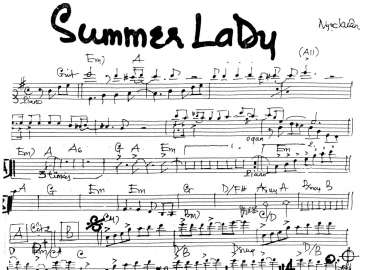 Summer Lady sheet
