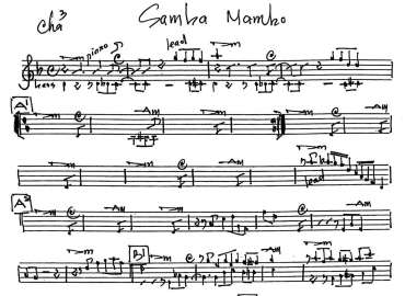 Samba Mambo sheet