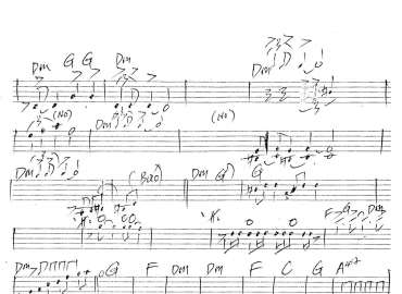 Save The Last Dance For Me sheet