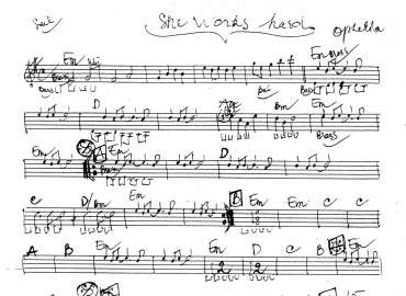 She Works Hand sheet