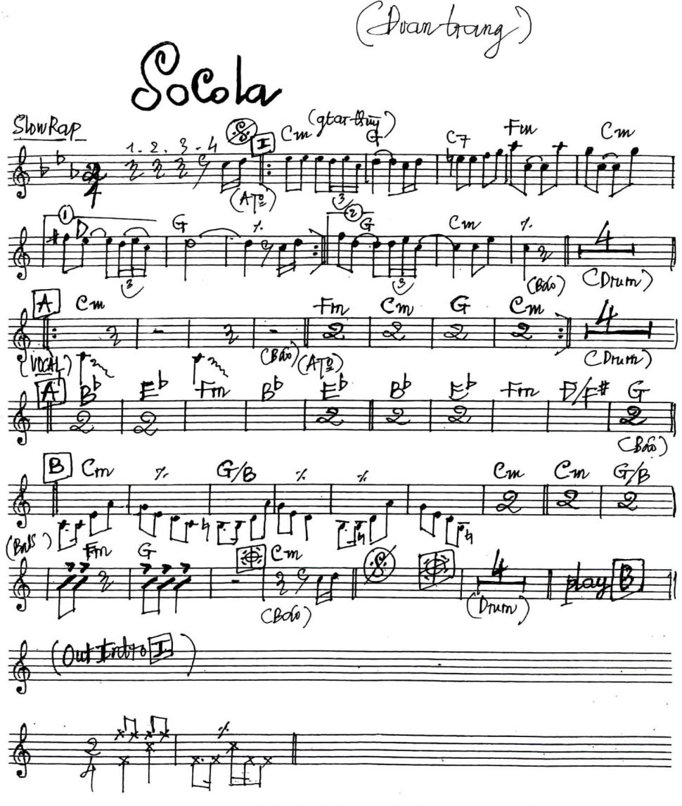 Socola sheet