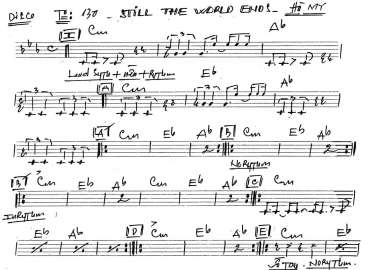 Still The World Ends sheet