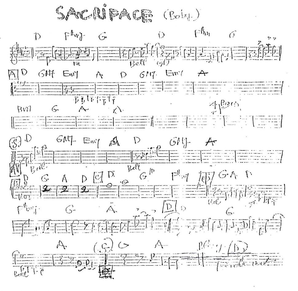 Sacriface sheet