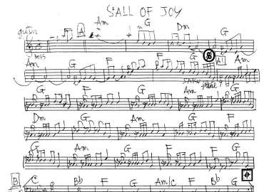 Sall Of Joy sheet