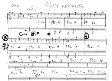 Say Nothing sheet