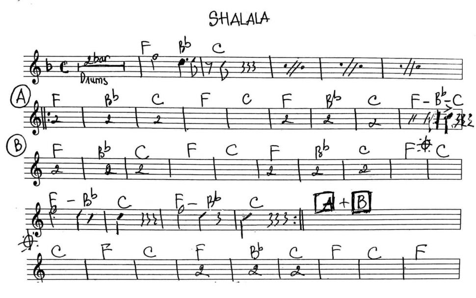 Shalala sheet