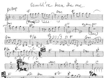 Should're Been The Me sheet