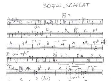 Sofar - So Great sheet