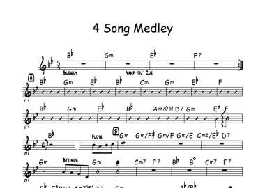 Song Medley sheet