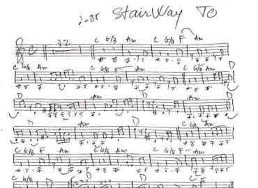 Stairway To sheet
