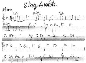 Stay A While sheet
