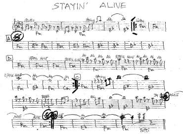 Stay'in A Live sheet