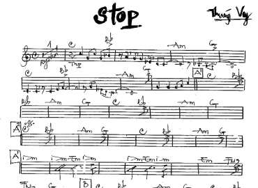 Stop sheet