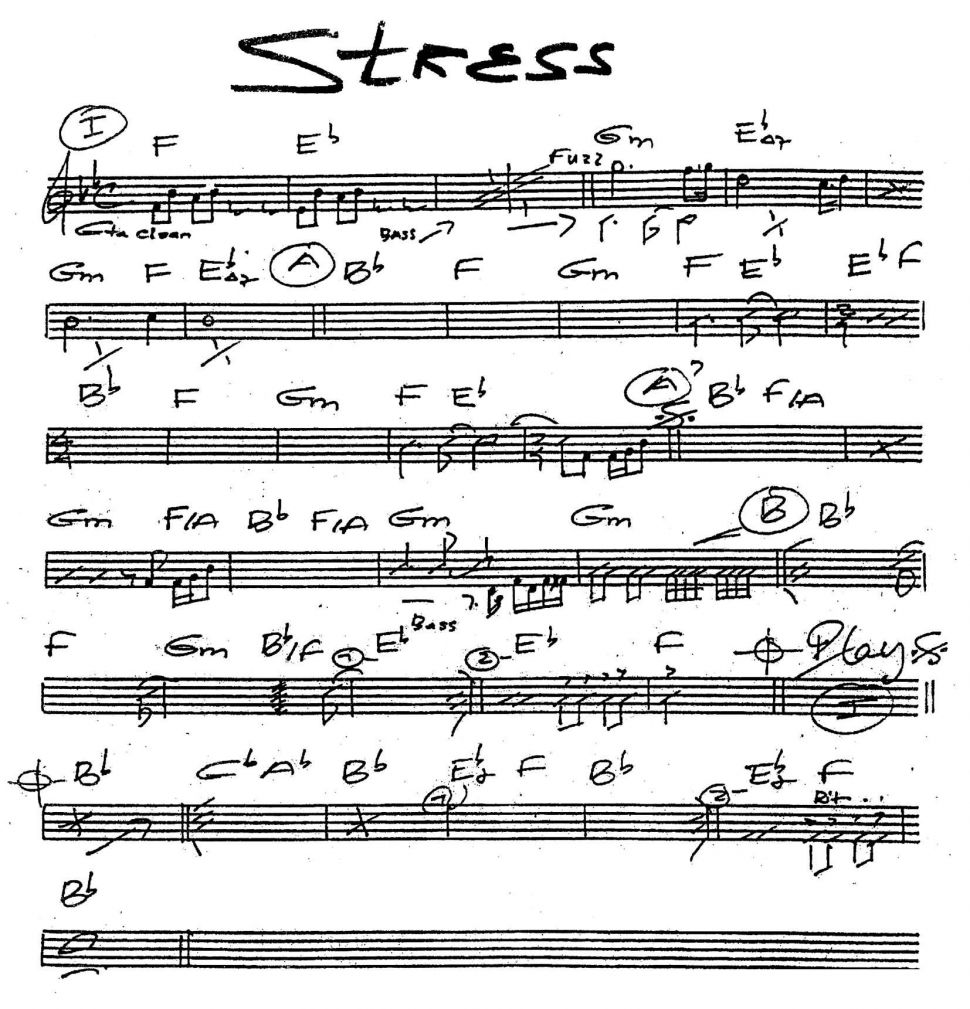 Stress sheet