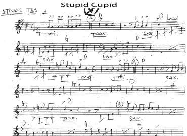 Stupid Cupid sheet