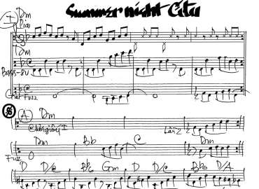Summer Night Citu sheet