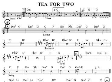 Tea For Two sheet