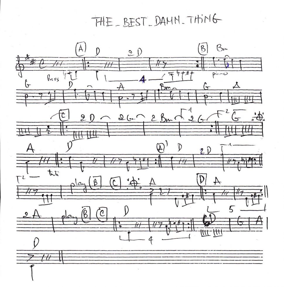 The Best Damn Thing sheet