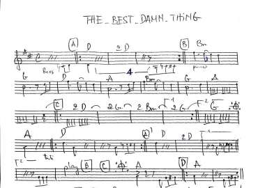 The Best Damn Thing sheet