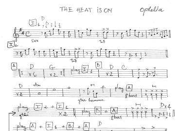 The Heat Is On sheet