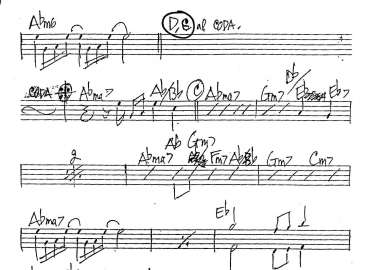 The House Of The Rising sheet