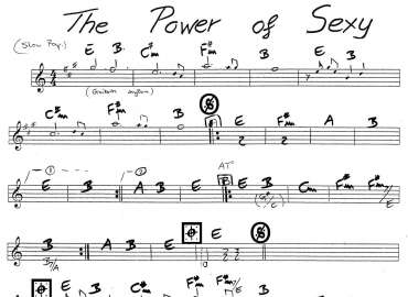 The Power Of Sexy sheet