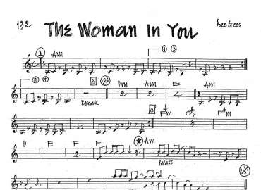 The Woman In You sheet