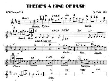 There's Jind Of Hush sheet