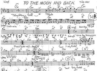 To The Moon And Back sheet