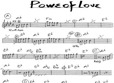Power Of Love sheet