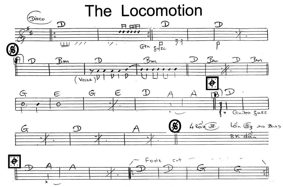 The Loco Motion sheet