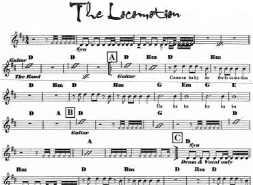 The Loco Motion sheet