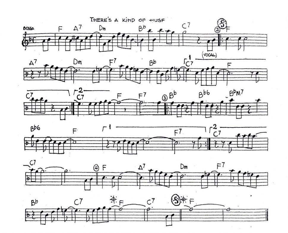 There's A Kind Of Husf sheet