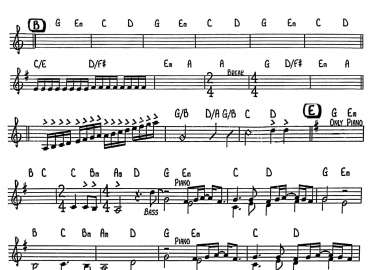 There's Kind Of Hush sheet