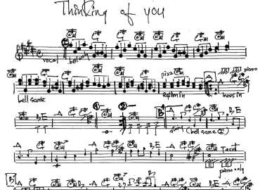 Thinking Of You sheet
