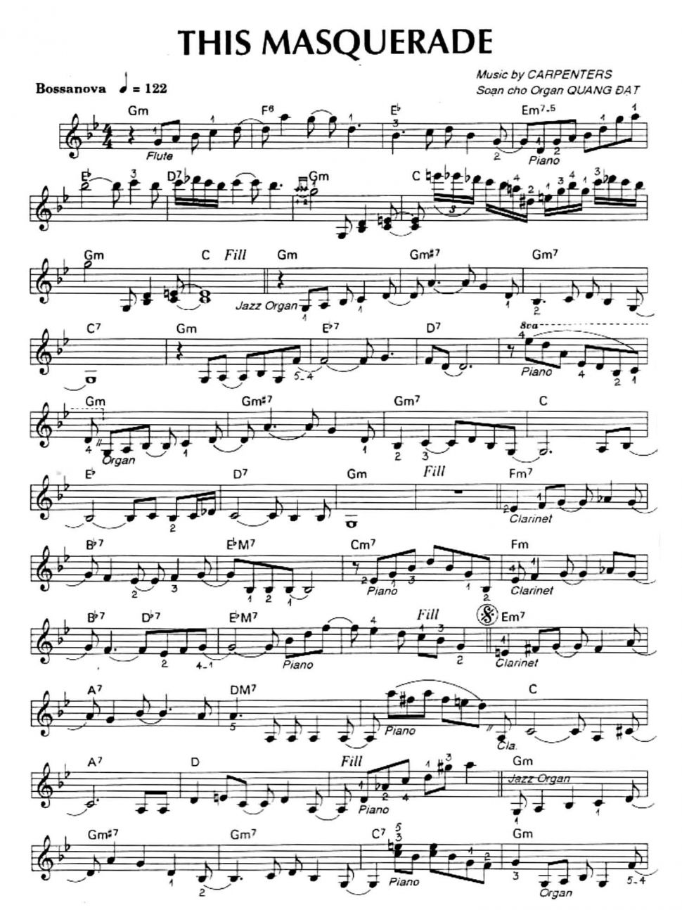 This Masquerade sheet