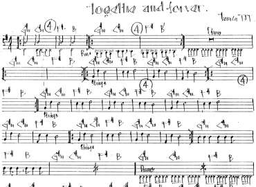 Together And Forever sheet