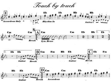Touch By Touch sheet