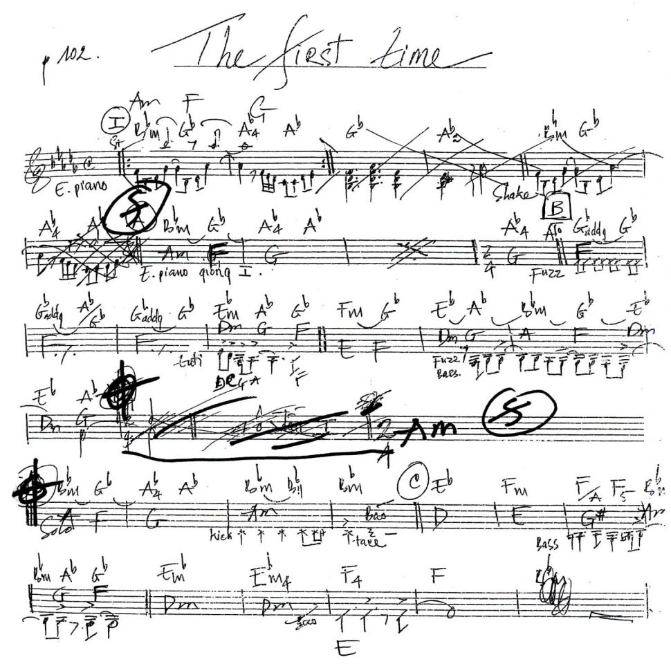 The First Time sheet