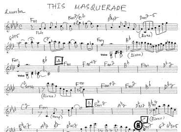 This Masquerade sheet